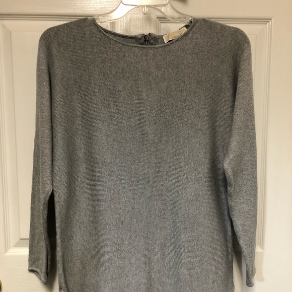 Michael Kors Gray Pullover Sweater - Picture 2 of 15